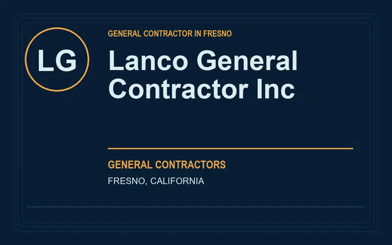 Lanco General Contractor Inc in Fresno, California