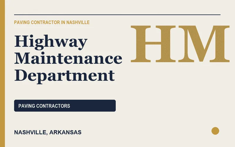 Highway Maintenance Department in Nashville, Arkansas