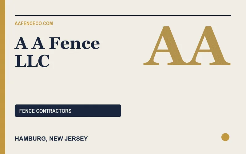 A A Fence LLC in Hamburg, New Jersey