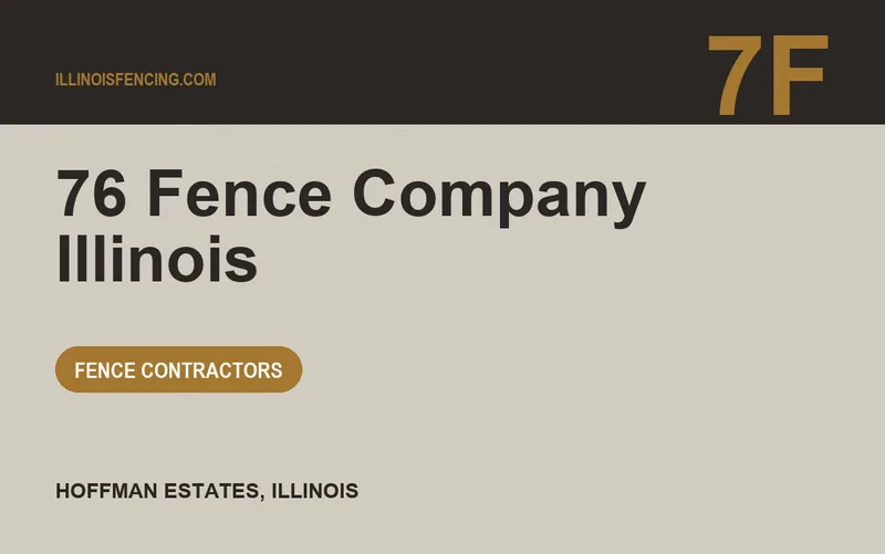 76 Fence Company Illinois in Hoffman Estates, Illinois