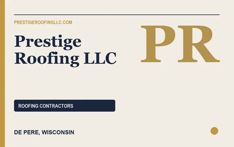 Prestige Roofing LLC in De Pere, Wisconsin