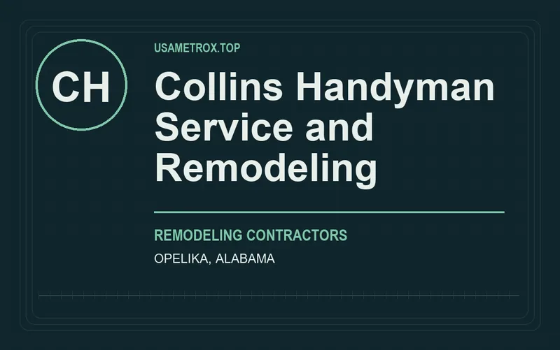 Collins Handyman Service and Remodeling in Opelika, Alabama