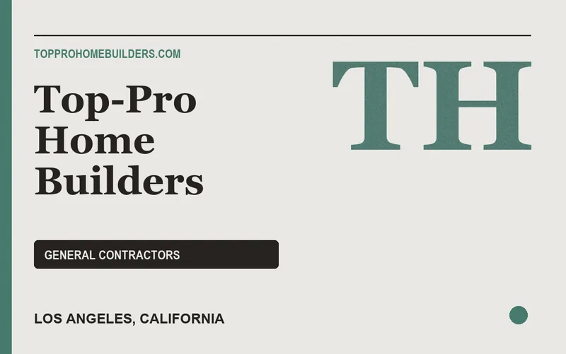 Top-Pro Home Builders in Los Angeles, California