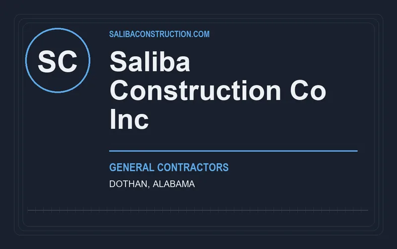 Saliba Construction Co Inc in Dothan, Alabama