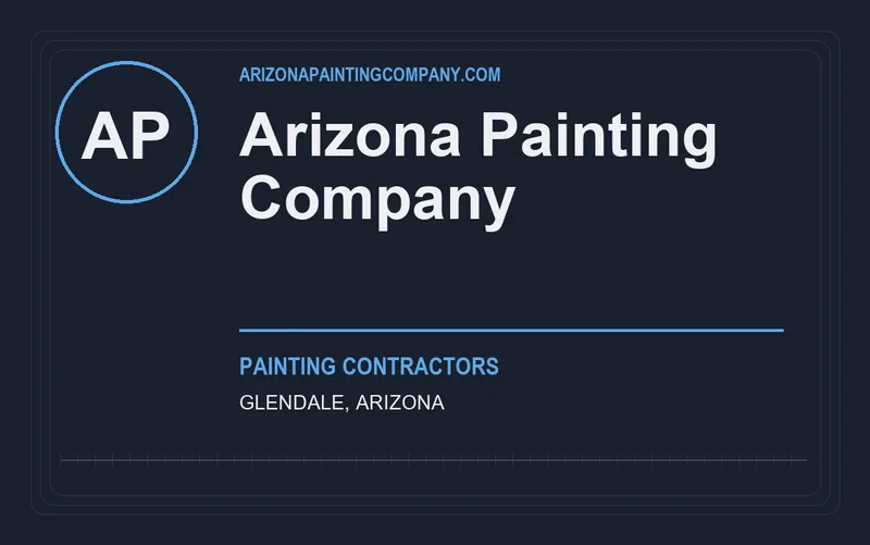 Arizona Painting Company in Glendale, Arizona