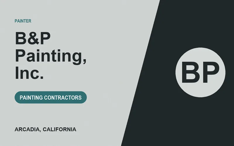 B&P Painting, Inc. in Arcadia, California