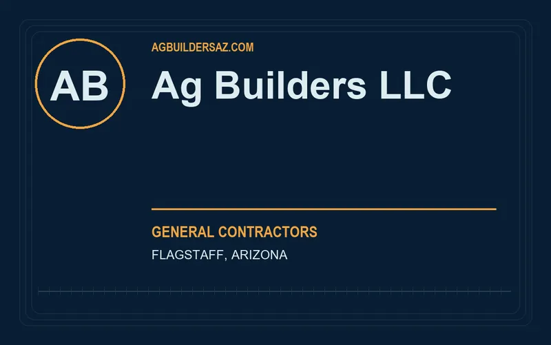 AG BUILDERS LLC in Flagstaff, Arizona