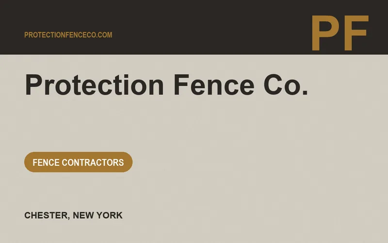 Protection Fence Co. in Chester, New York
