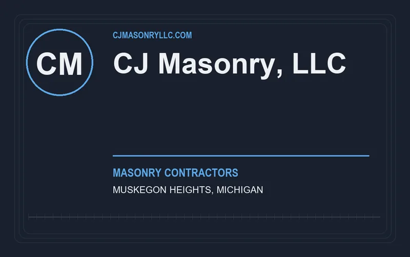CJ Masonry, LLC in Muskegon Heights, Michigan