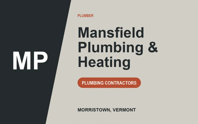 Mansfield Plumbing & Heating in Morristown, Vermont
