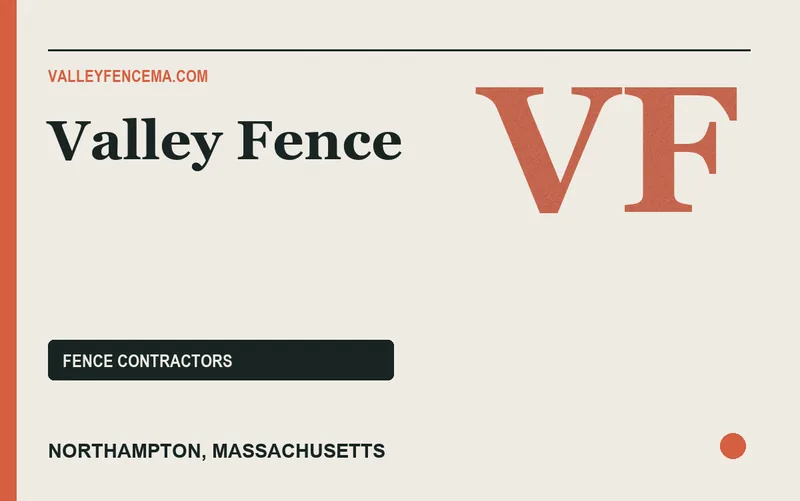 Valley Fence in Northampton, Massachusetts