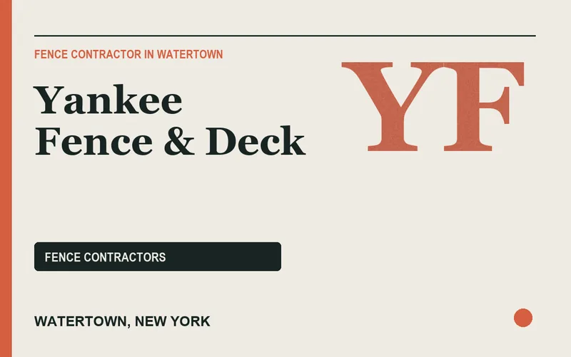 Yankee Fence & Deck in Watertown, New York