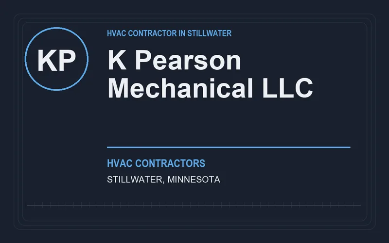 K Pearson Mechanical LLC in Stillwater, Minnesota