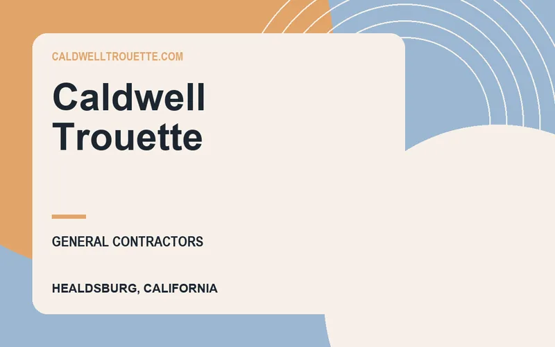 Caldwell Trouette in Healdsburg, California
