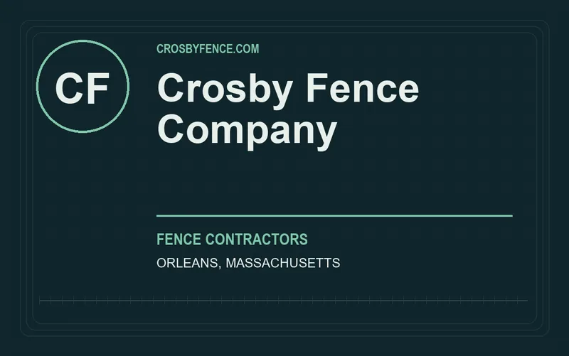 Crosby Fence Company in Orleans, Massachusetts