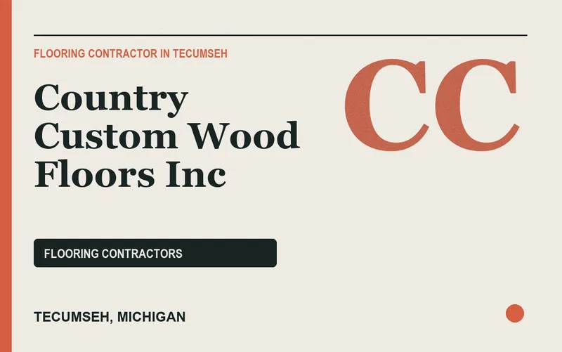 Country Custom Wood Floors Inc in Tecumseh, Michigan