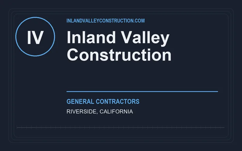 Inland Valley Construction in Riverside, California