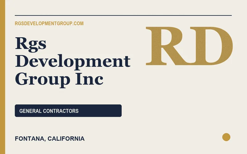 RGS DEVELOPMENT GROUP INC in Fontana, California