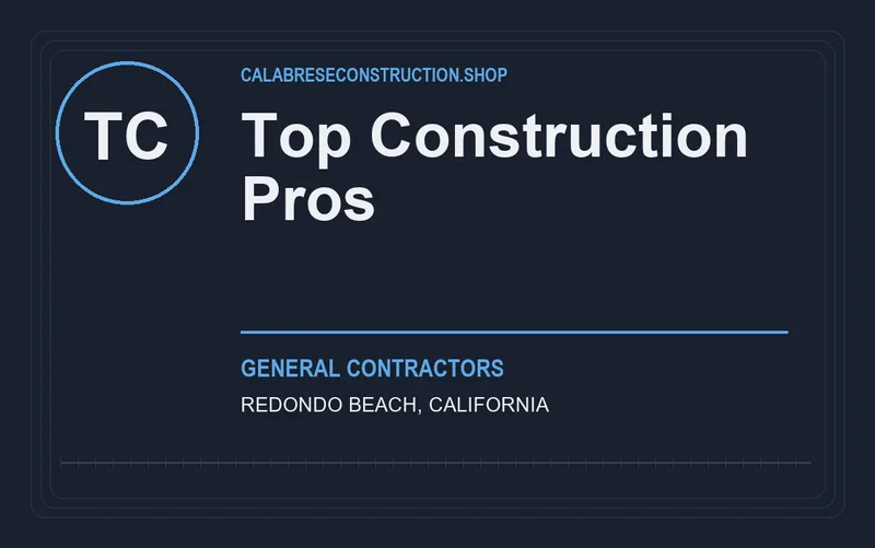 Top Construction Pros in Redondo Beach, California