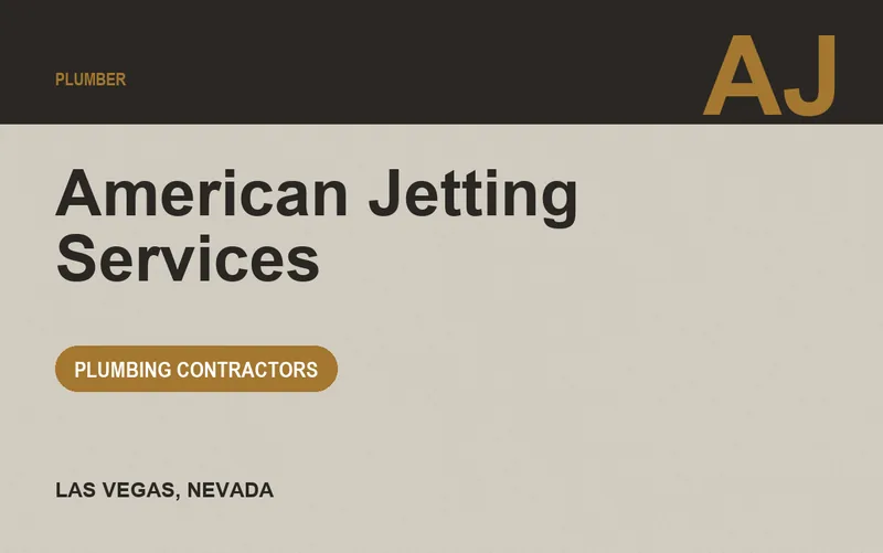 American Jetting Services in Las Vegas, Nevada