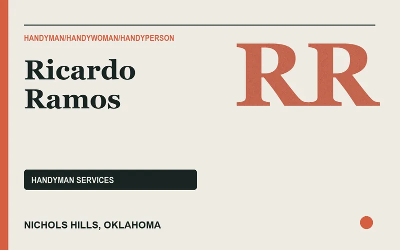 Ricardo Ramos in Nichols Hills, Oklahoma