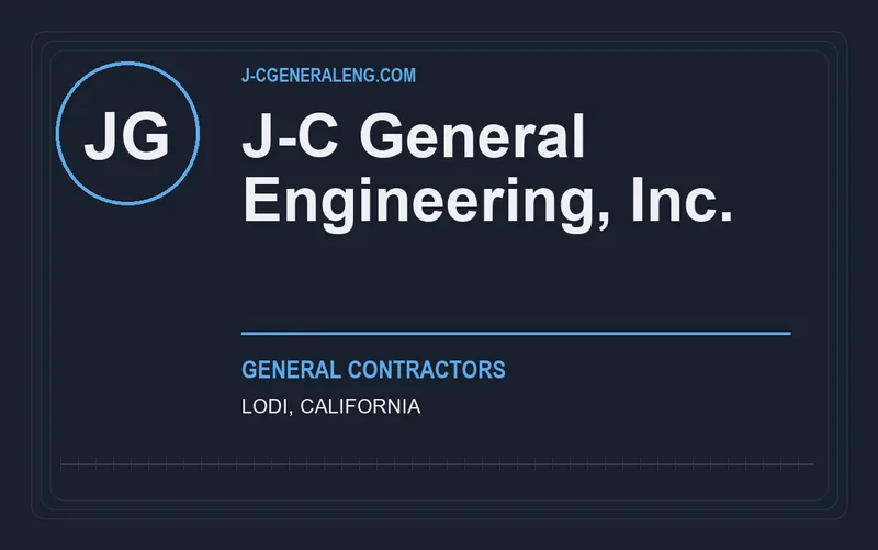 J-C General Engineering, Inc. in Lodi, California