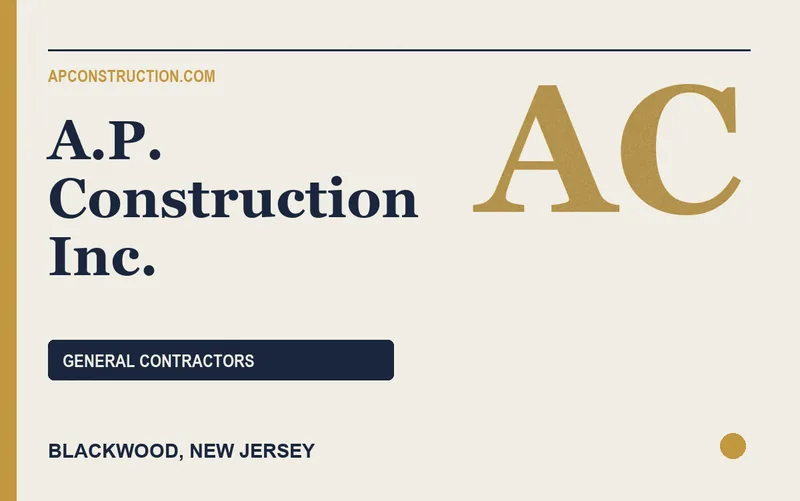 A.P. Construction Inc. in Blackwood, New Jersey