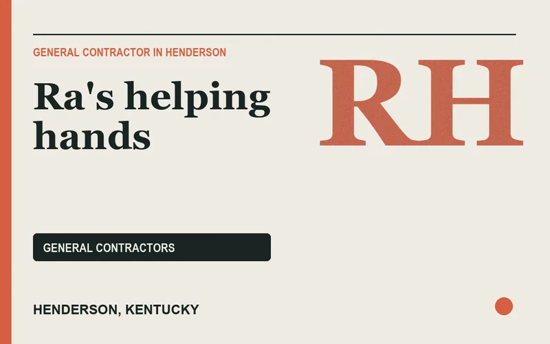 Ra's helping hands in Henderson, Kentucky