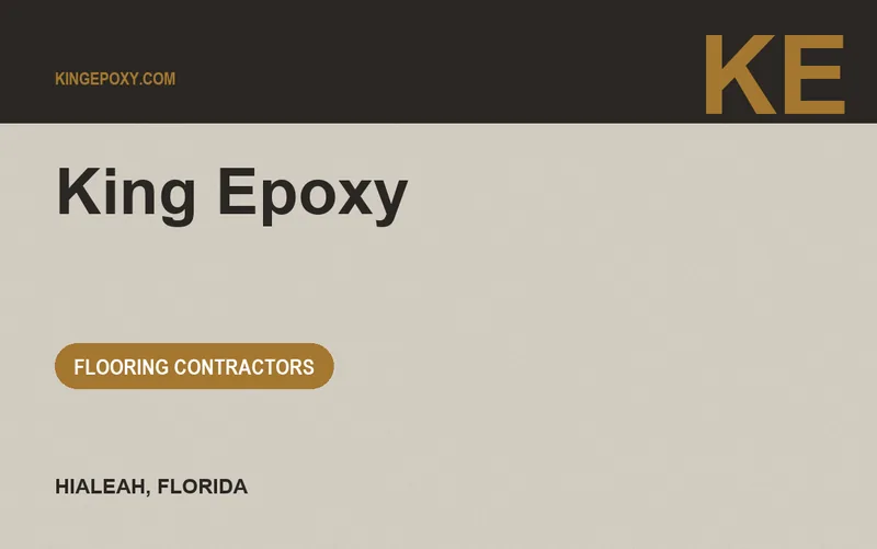 King Epoxy in Hialeah, Florida