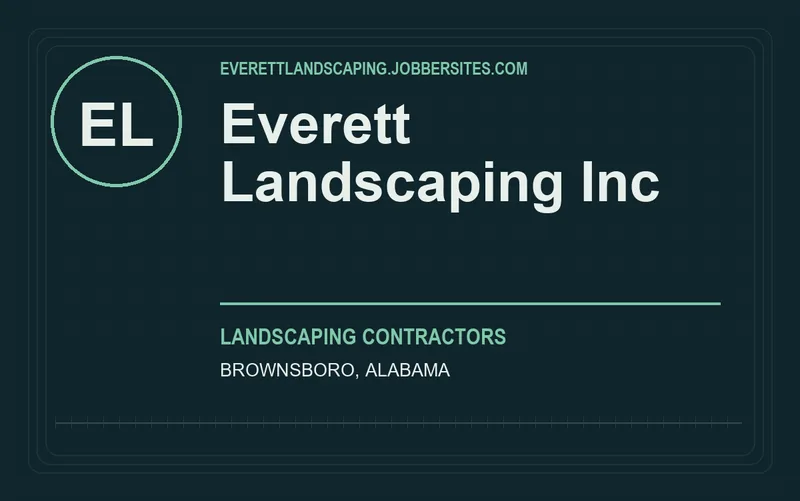 Everett Landscaping Inc in Brownsboro, Alabama