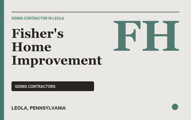 Fisher's Home Improvement in Leola, Pennsylvania