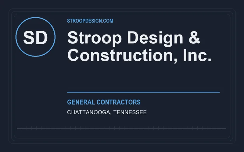 Stroop Design & Construction, Inc. in Chattanooga, Tennessee