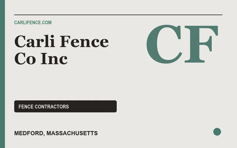 Carli Fence Co Inc in Medford, Massachusetts