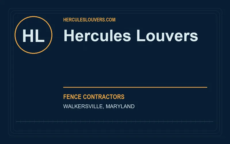 Hercules Louvers in Walkersville, Maryland