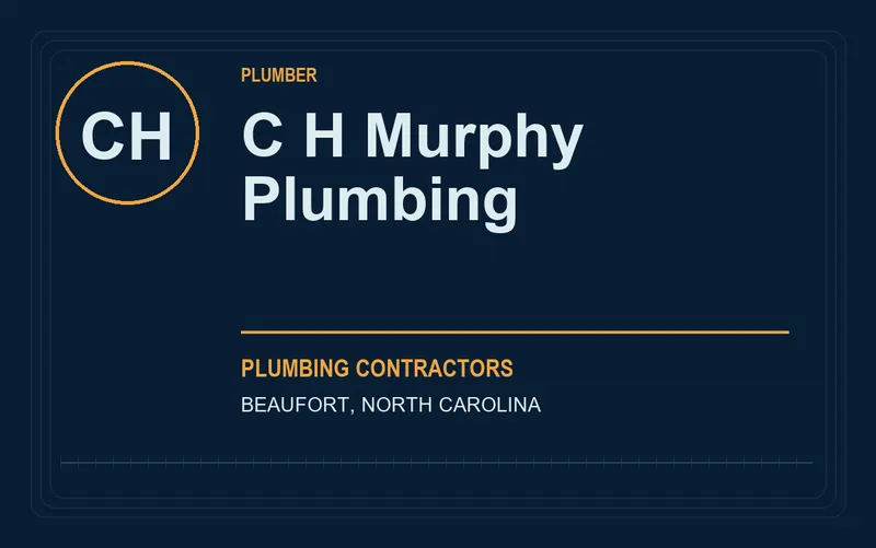 C H Murphy Plumbing in Beaufort, North Carolina