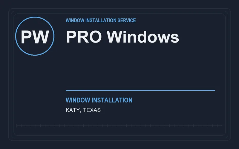 PRO Windows in Katy, Texas