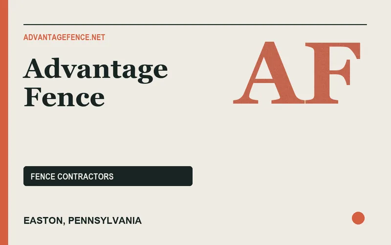 Advantage Fence in Easton, Pennsylvania