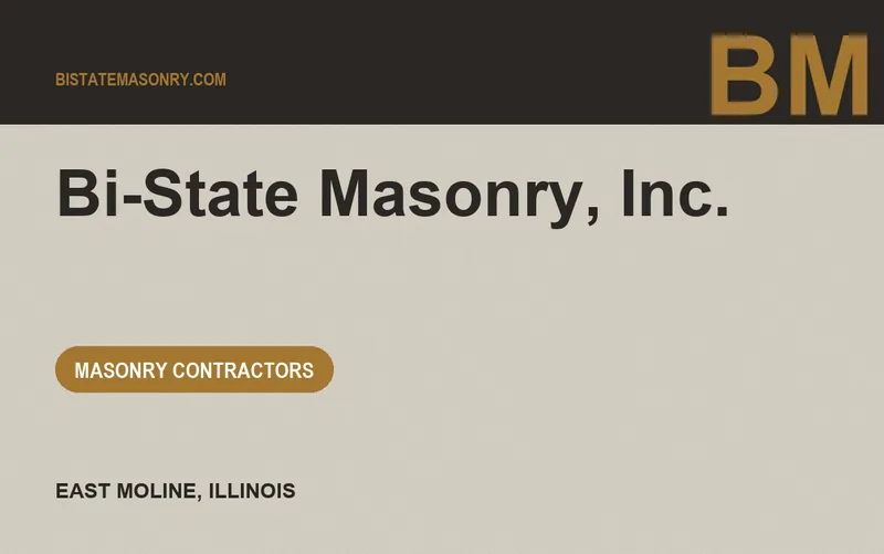 Bi-State Masonry, Inc. in East Moline, Illinois