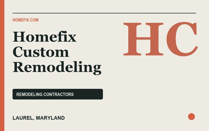 Homefix Custom Remodeling in Laurel, Maryland