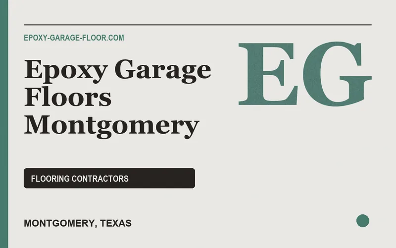 Epoxy Garage Floors Montgomery in Montgomery, Texas