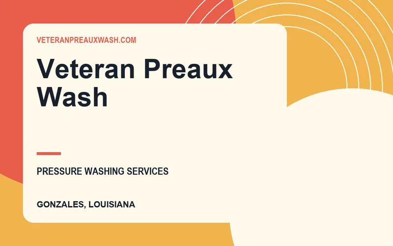 Veteran Preaux Wash in Gonzales, Louisiana