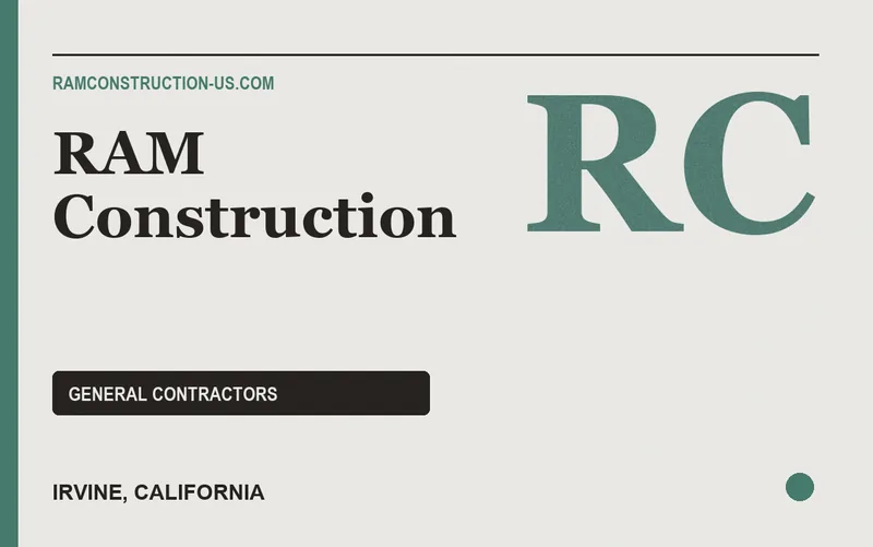 RAM Construction in Irvine, California