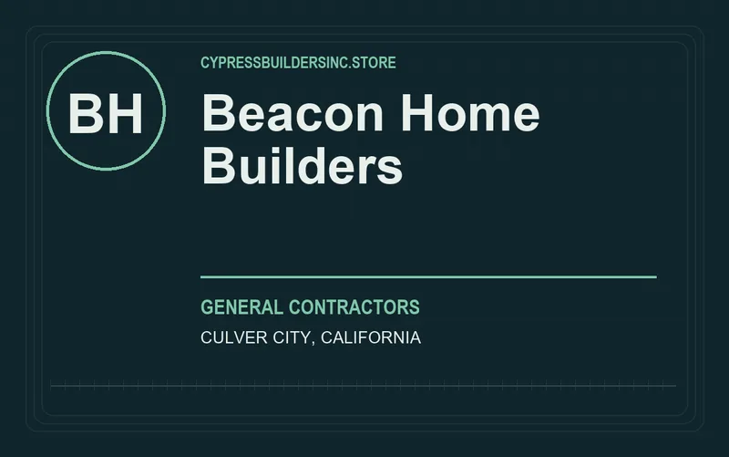 Beacon Home Builders in Culver City, California