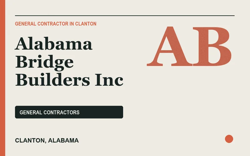 Alabama Bridge Builders Inc in Clanton, Alabama