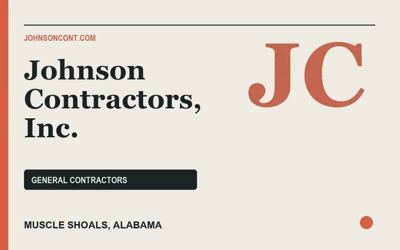 Johnson Contractors, Inc. in Muscle Shoals, Alabama