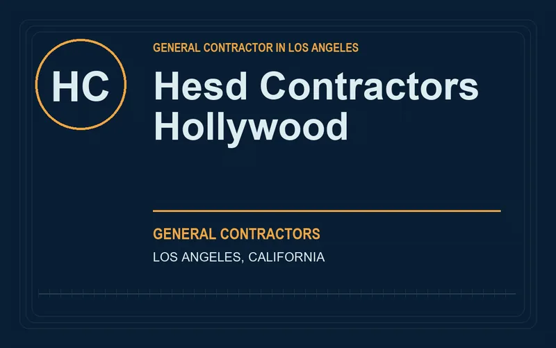 Hesd Contractors Hollywood in Los Angeles, California