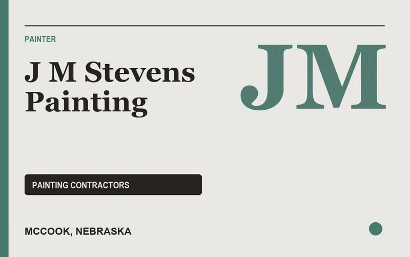 J M Stevens Painting in McCook, Nebraska