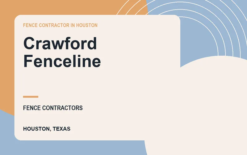 Crawford Fenceline in Houston, Texas