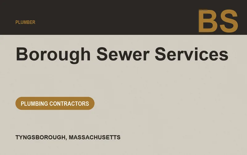 Borough Sewer Services in Tyngsborough, Massachusetts