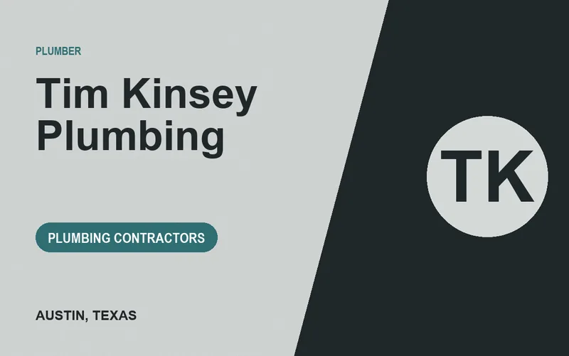 tim kinsey plumbing in Austin, Texas